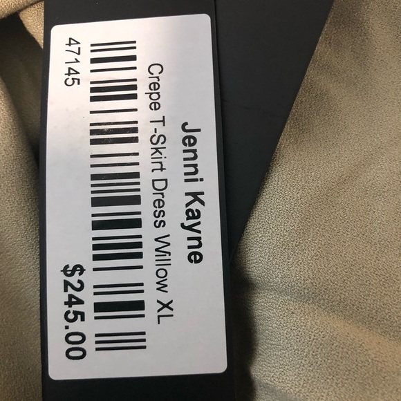 NWT Jenni Kayne Crepe T Shirt Dress - Picture 9 of 9